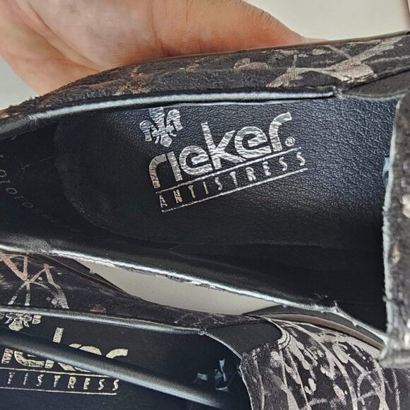 Rieker, Ladies Slip On Shoe - Black Multi. Size: 8 (US). NIB - Picture 10 of 13